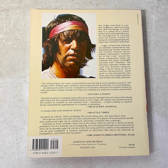 HERMAN Lot of 3 Books - 1st Treasure, The Best Of, Third Treasury - By Jim Unger - Picture 3 of 9